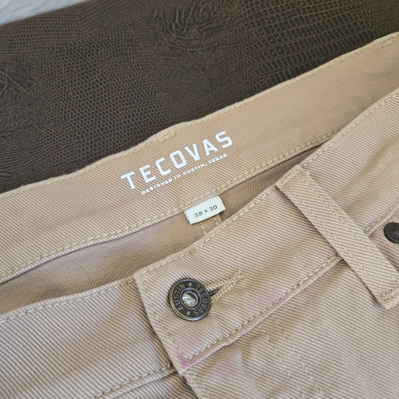 Tecovas Men's Everyday Standard Jeans - Sand / 38 x 30 - Picture 1 of 6